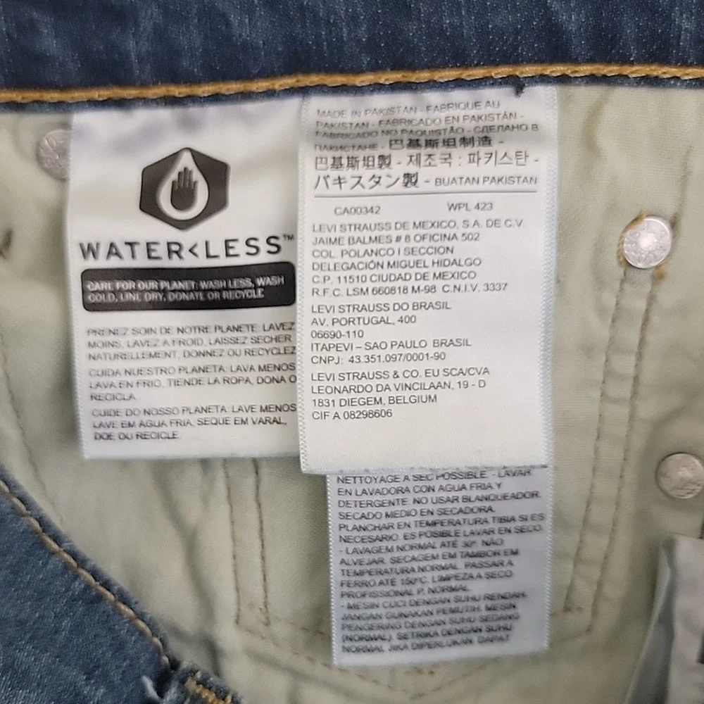 Levi's 510 Blue Skinny, Faded Jeans (READ Inseam Change) 31 X 30